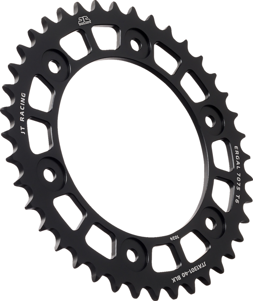 Rear Sprocket - Aluminum - 40 Tooth - Black - CRF 300 - Lutzka's Garage