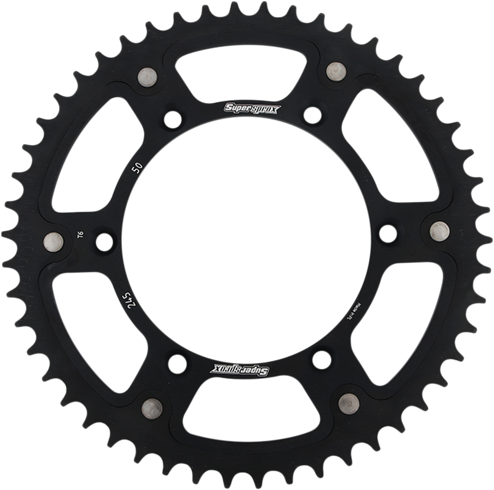 Stealth Rear Sprocket - 50 Tooth - Black - Yamaha - Lutzka's Garage