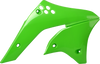 Radiator Cover - OEM Green - KX 250F
