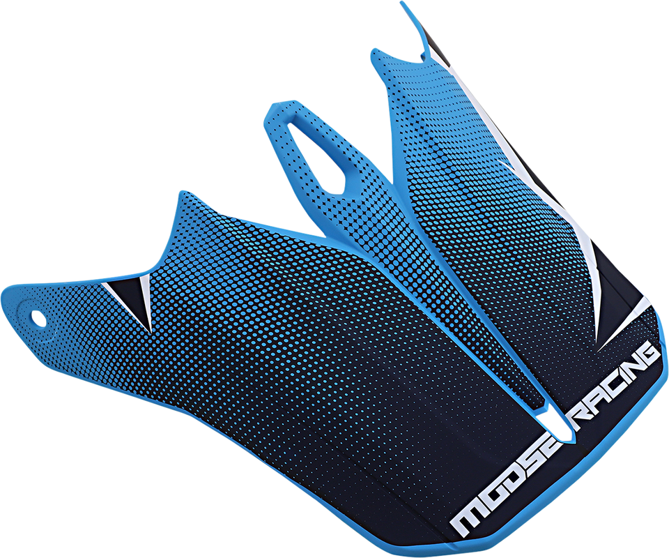 F.I. Agroid Visor Kit - Navy/Light Blue