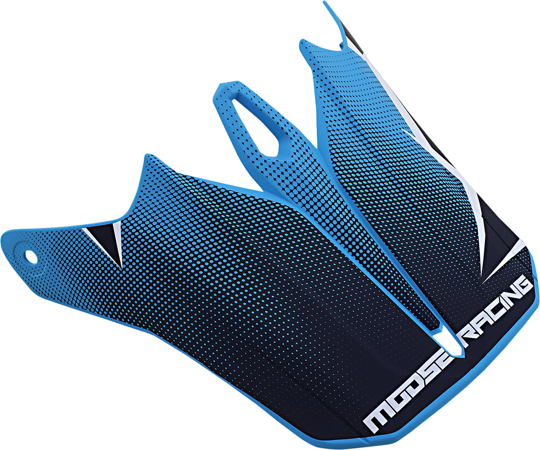 F.I. Agroid Visor Kit - Navy/Light Blue