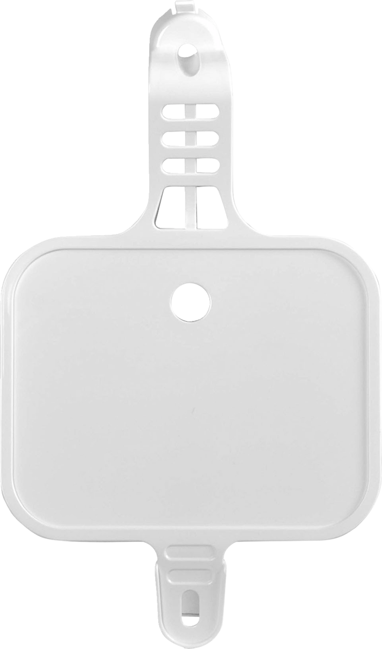 Number Plate - OEM White - CRF50F