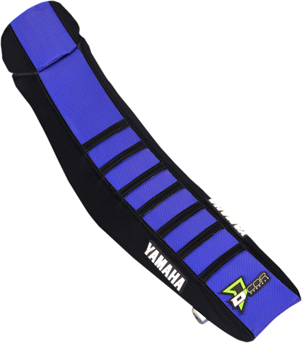 Seat Cover - Black/Blue - YZ65 18-24 - Lutzka's Garage