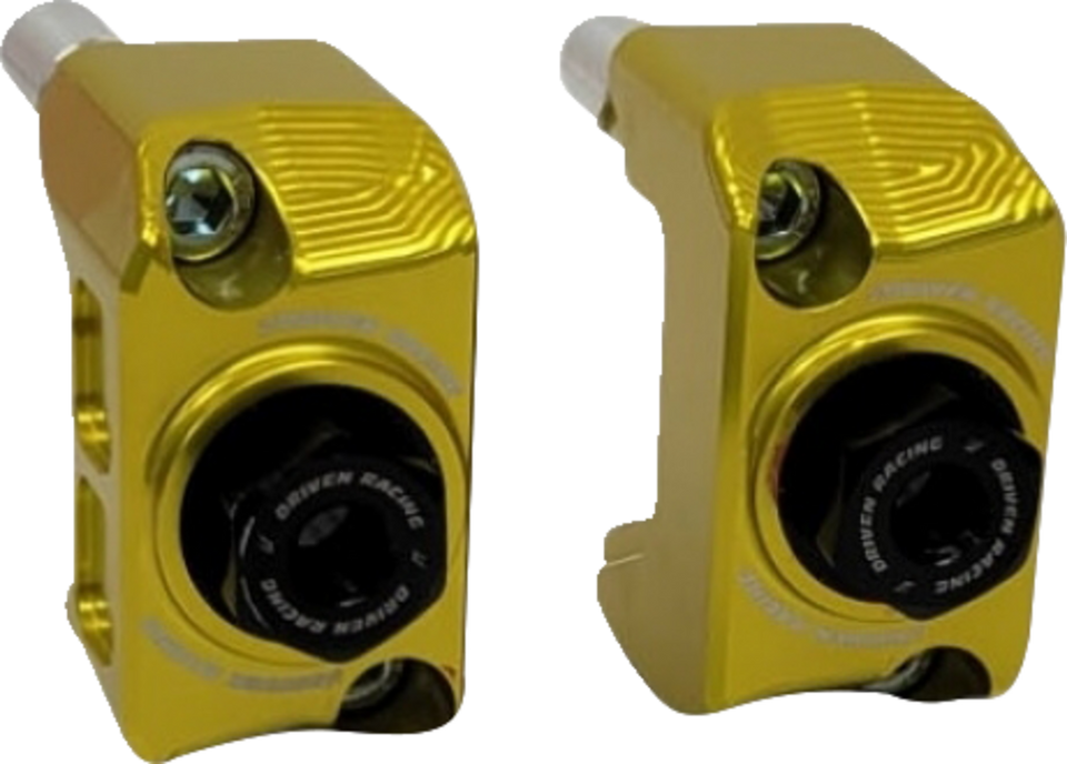 Captive Axle Block - Gold - ZX4 - Lutzka's Garage