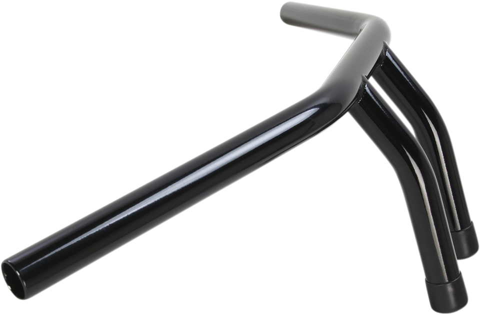 Handlebar - T-Bar - 6" - Dimpled - Black - Lutzka's Garage
