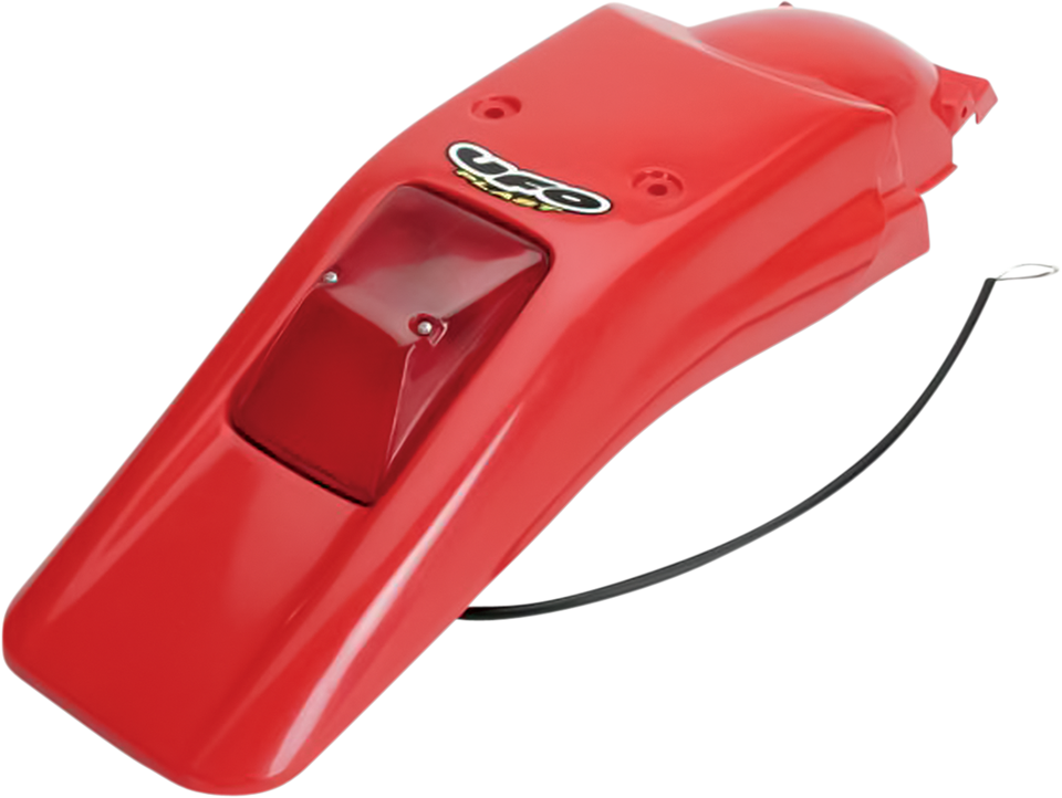 Enduro Rear Fender with 21/5W Light - XR Red
