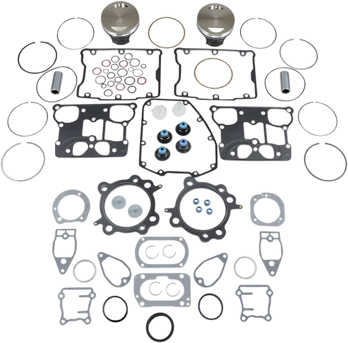 Piston Kit with Gasket - +0.010