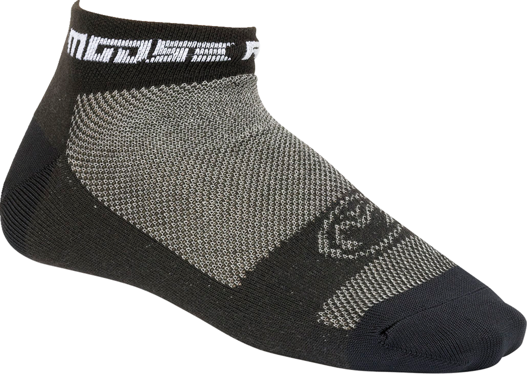 Casual Low Socks - Black/Gray - S/M - Lutzka's Garage