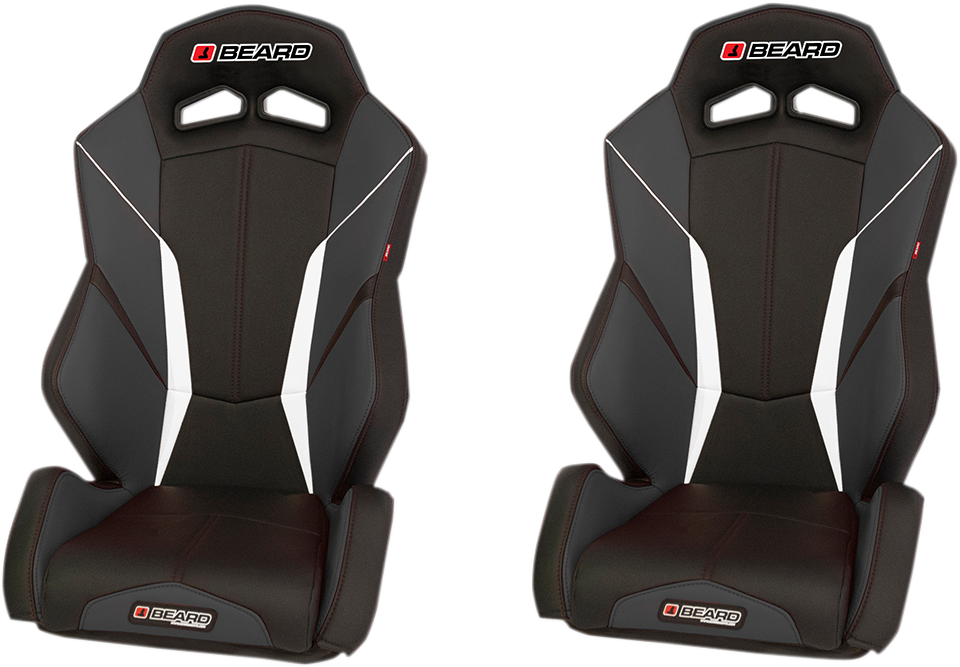 Seat - Torque V2 - Front - Black/Gray - Lutzka's Garage