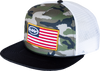 Stars and Bars Hat - Camo - Lutzka's Garage