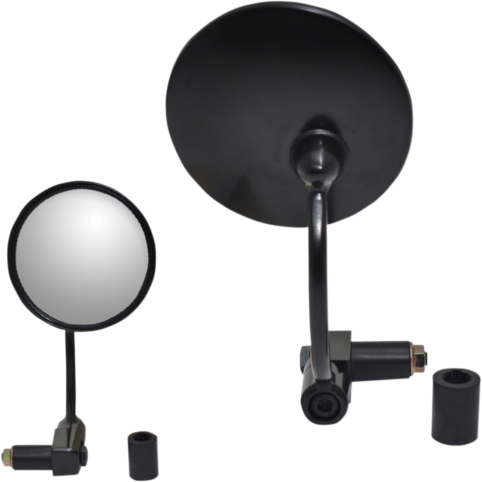 Mirror - Bar End - Round - 7/8" - Lutzka's Garage