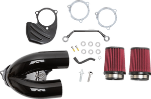 Tuned Induction Air Cleaner Kit - Gloss Black - Lutzka's Garage