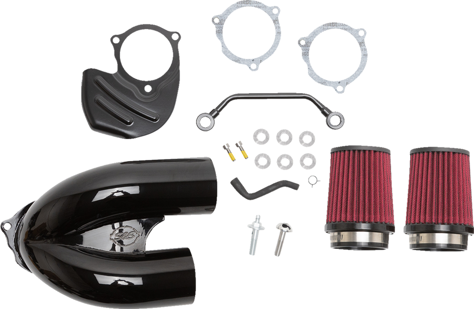 Tuned Induction Air Cleaner Kit - Gloss Black - Lutzka's Garage