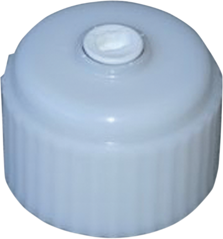 Fuel Can Cap/Plug - Replacement - White - Lutzka's Garage