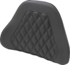 Tour-Pak® Backrest Pad Cover - Lattice Stitched - Black - Lutzka's Garage