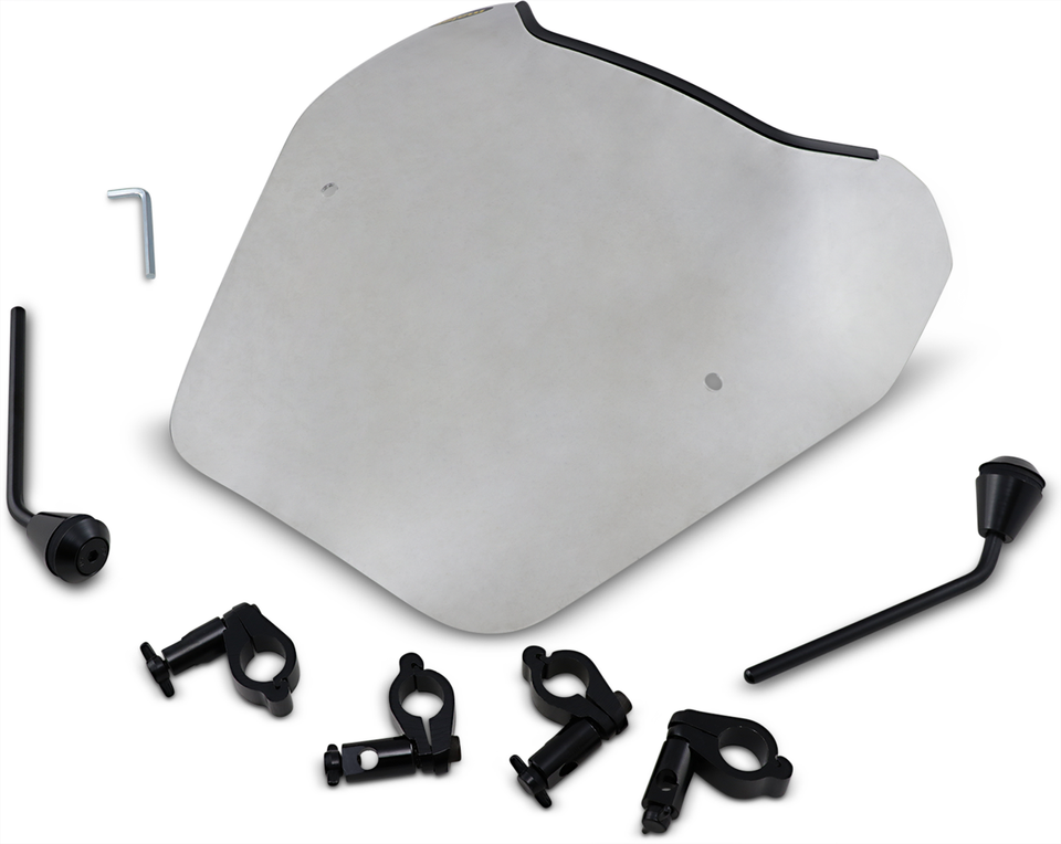 Universal Sport Windshield - Clear - Lutzka's Garage