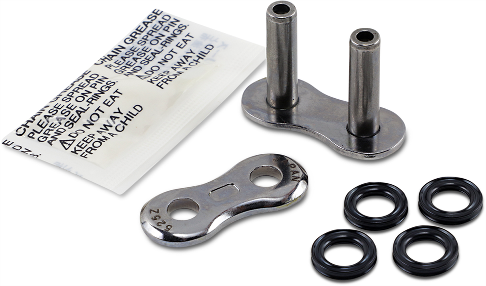 525 Z - Connecting Link - Chrome - Rivet - Lutzka's Garage