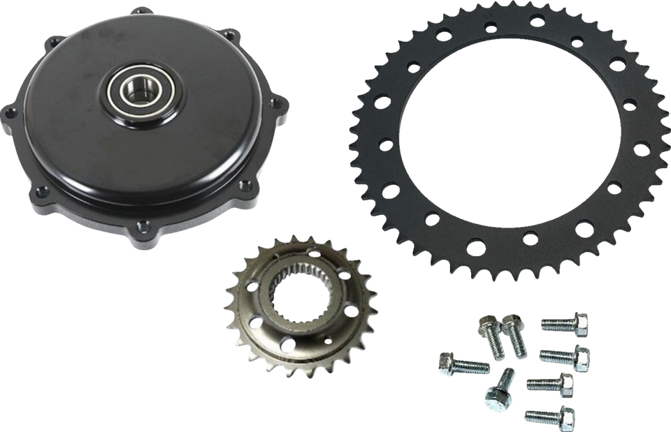 Conversion Sprocket Kit - Black - 17-23 - Lutzka's Garage