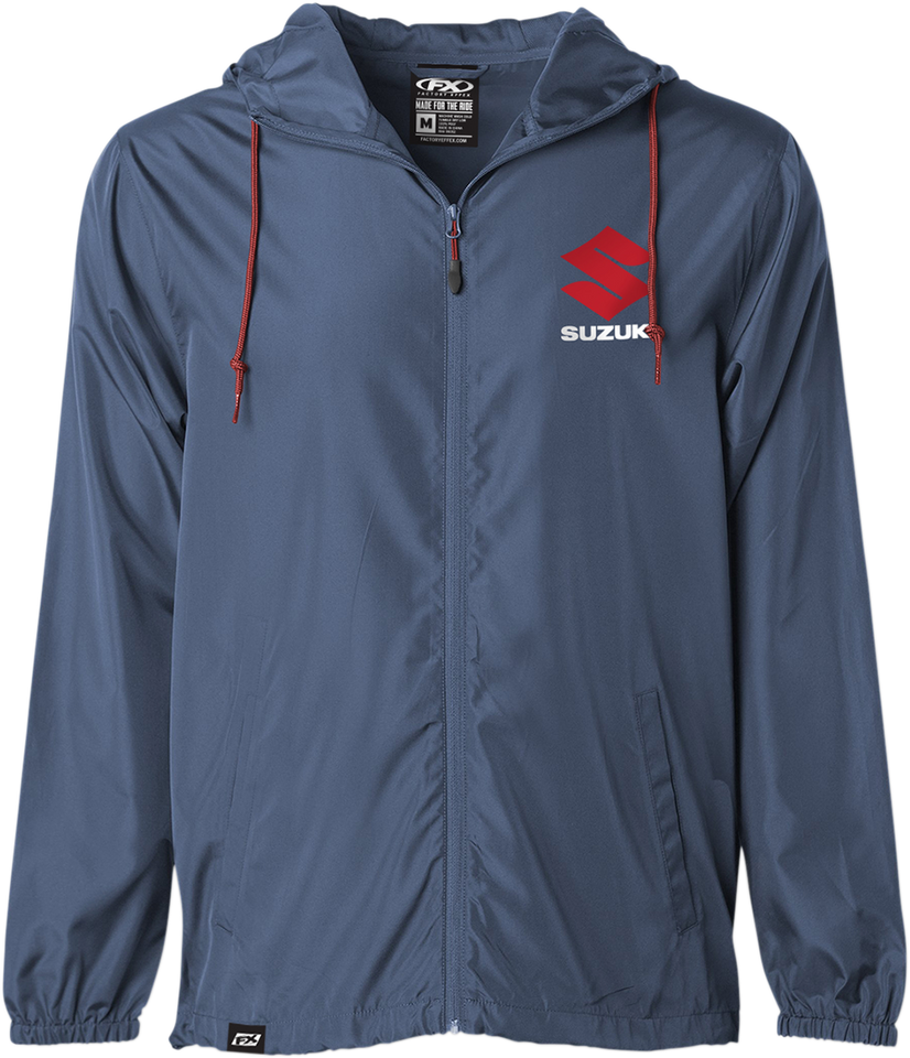 Suzuki Windbreaker - Navy - Medium - Lutzka's Garage