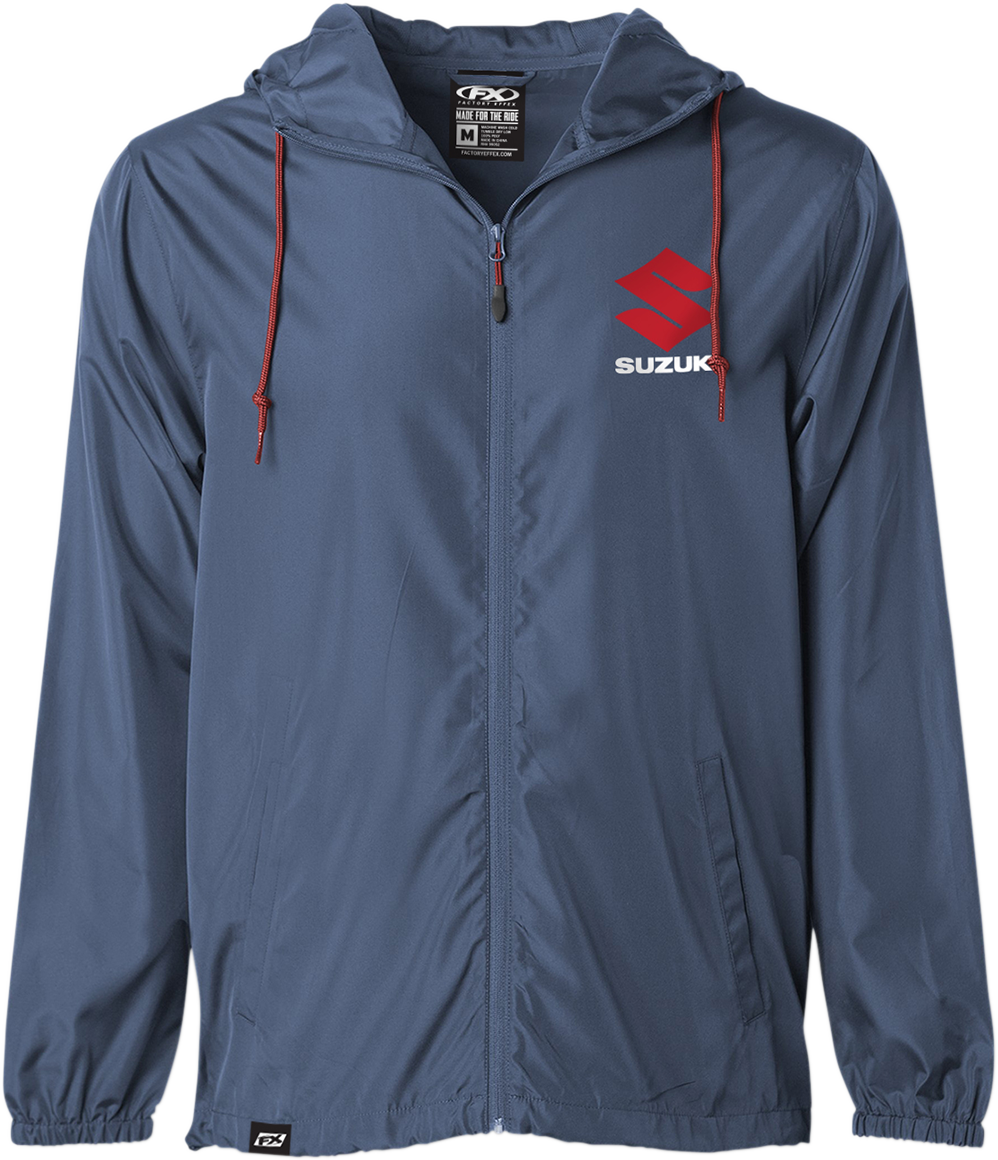 Suzuki Windbreaker - Navy - Medium - Lutzka's Garage