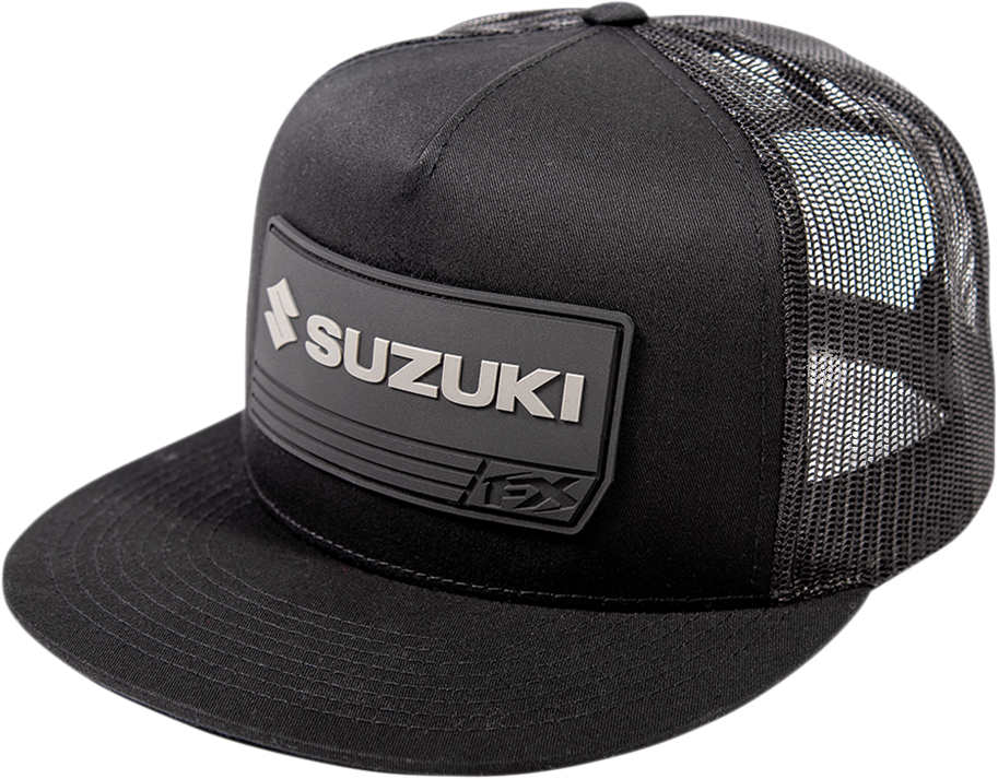 Suzuki 21 Racewear Hat - Black - One Size - Lutzka's Garage