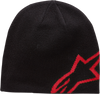 Corp Shift Beanie - Black/Red - One Size - Lutzka's Garage