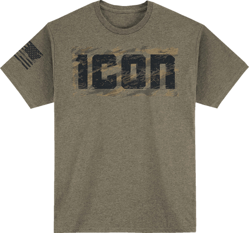 Tigers Blood™ T-Shirt - Heather Olive - Small - Lutzka's Garage