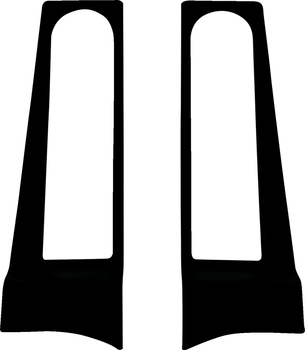 Fender Support Bolt Covers - Black - Lutzka's Garage