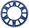 Rear Sprocket - 50 Tooth - Honda/Yamaha - Works/Blue - Lutzka's Garage