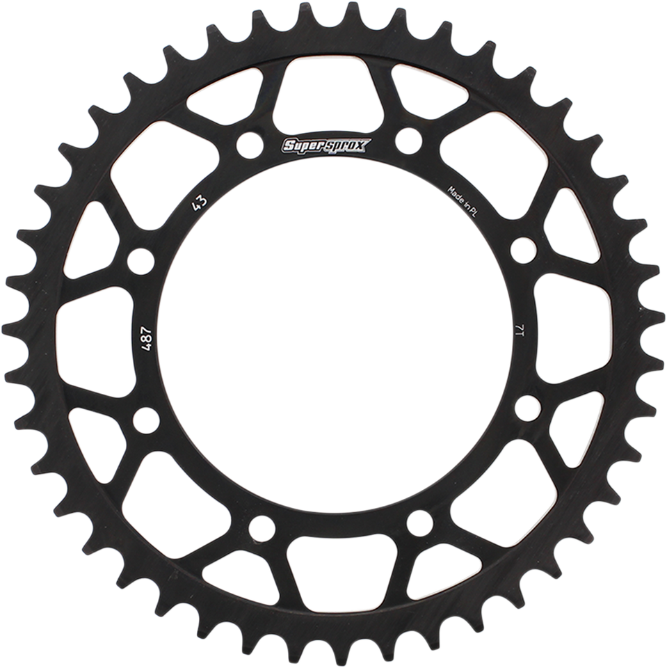 Steel Rear Sprocket - 43 Tooth