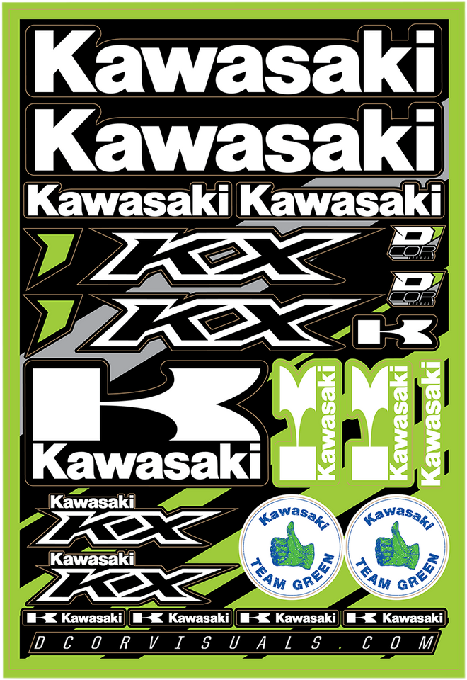 Decal Sheet - Kawasaki