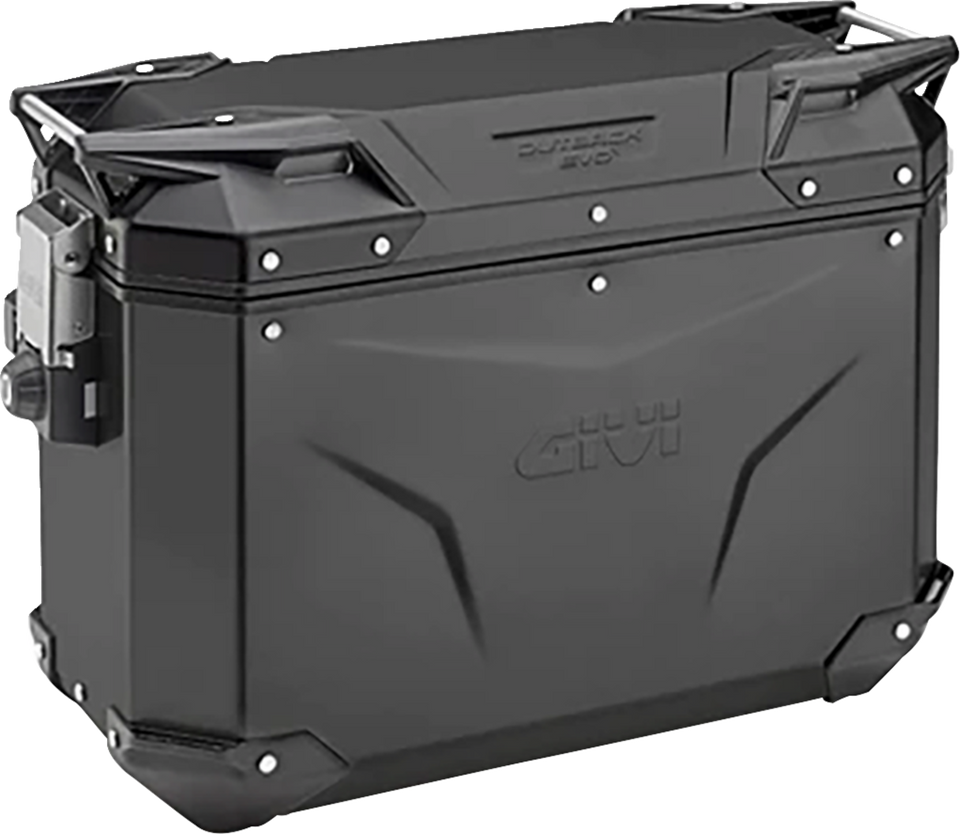 Outback Evo Side Case - Right - 37 Liter - Black - Lutzka's Garage