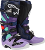 Limited Edition Imperial Tech 7 Boots - Purple/Blue/Black - US 8 - Lutzka's Garage