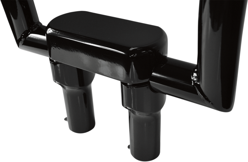 Risers - 4" - Big Buffalo - Top - Black - Lutzka's Garage