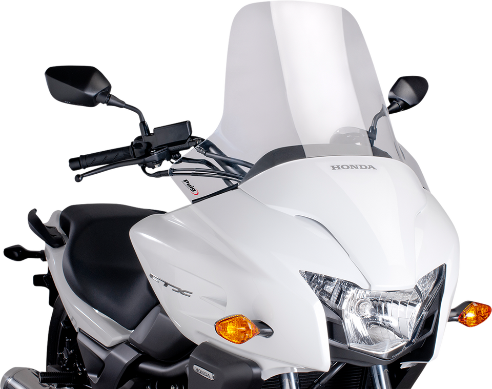 Race Windscreen - 20" - Clear - Honda - Lutzka's Garage