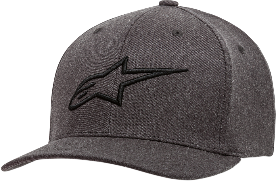 Ageless Curve Hat - Heather Charcoal/ Black - Small/Medium - Lutzka's Garage