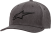 Ageless Curve Hat - Heather Charcoal/ Black - Small/Medium - Lutzka's Garage