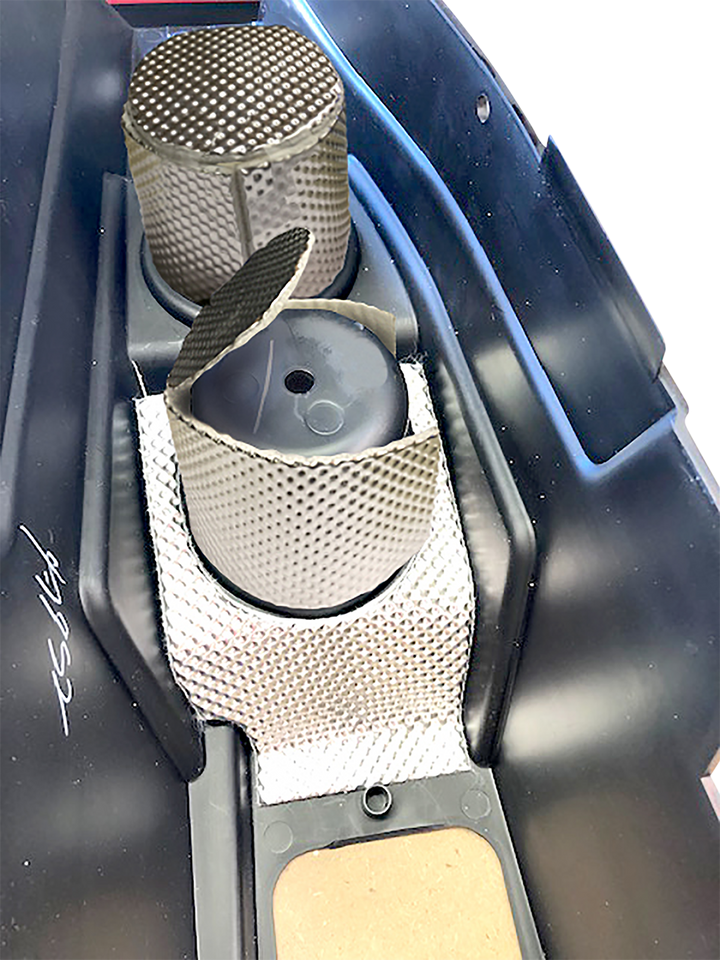 Heat Shield Kit - Center Console - Polaris