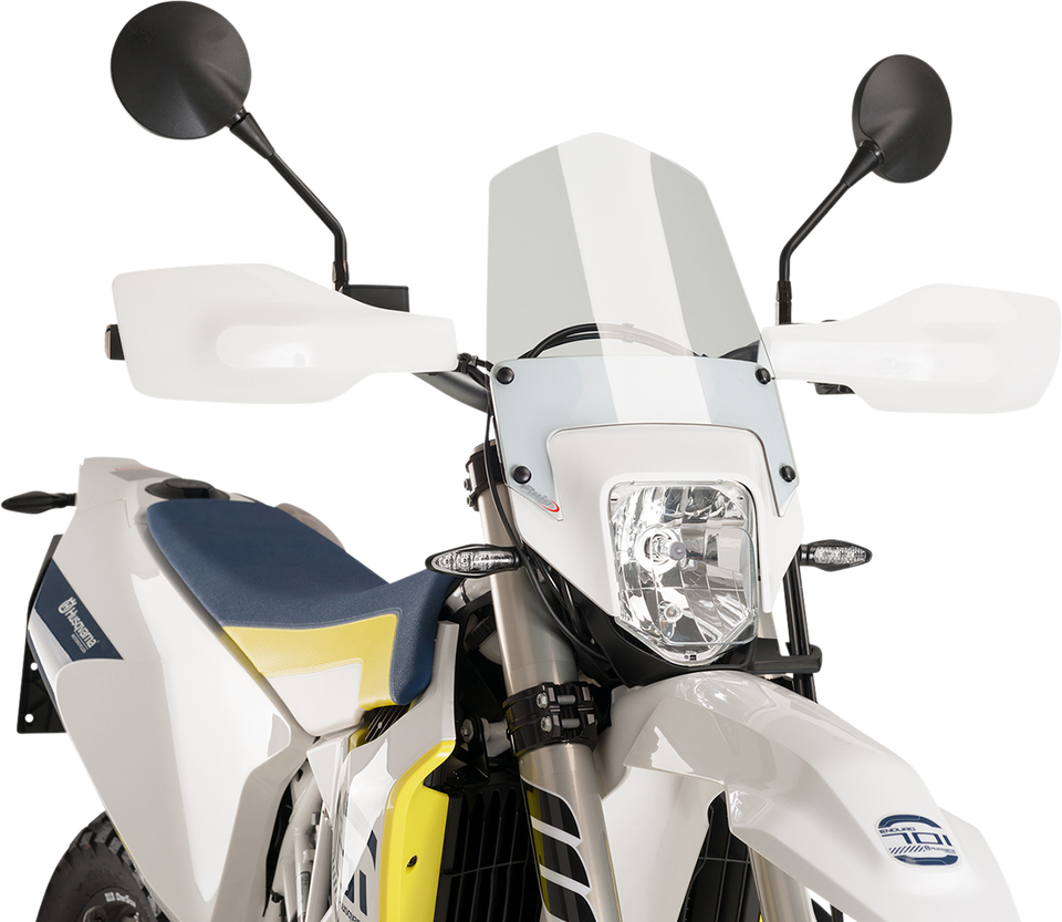 New Generation Windscreen - 13-3/4" - Clear - Husqvarna 701 - Lutzka's Garage
