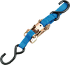 Heavy-Duty Ratchet Tie-Down - 1-1/2" x 6 - Blue - Lutzka's Garage