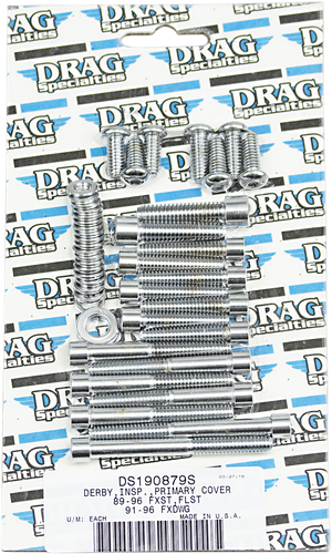 Bolt Set - Primary - Smooth - Softail - Lutzka's Garage