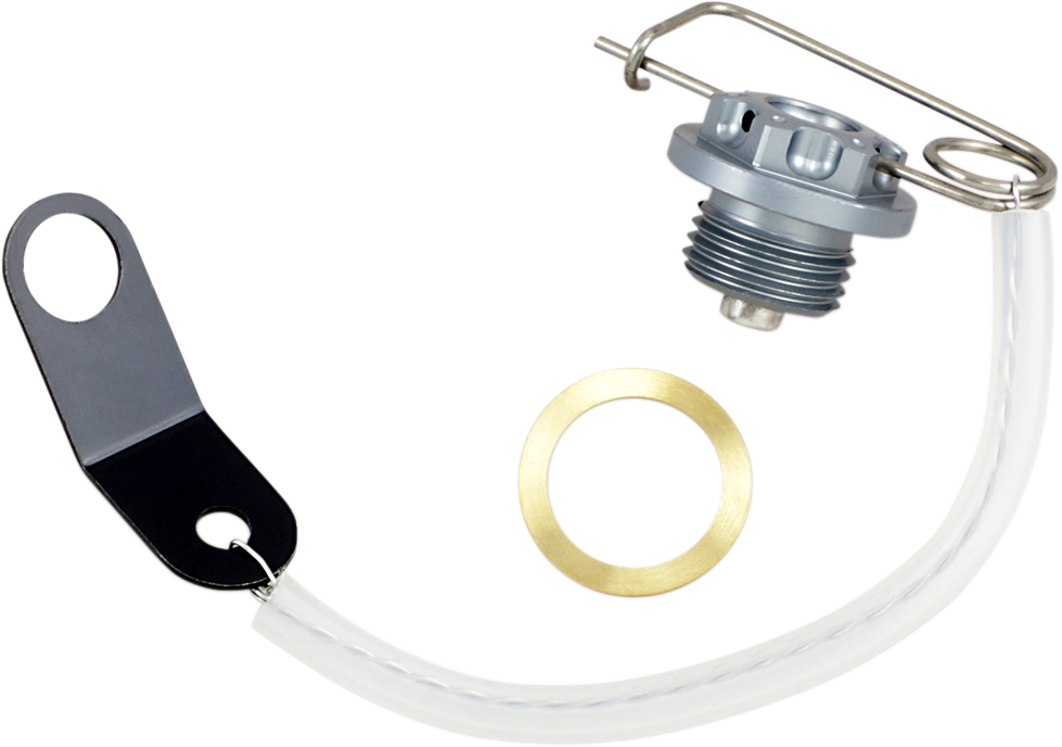 Magnetic Drain Plug - M16 x 1.50 x 15 mm - Gunmetal - Lutzka's Garage