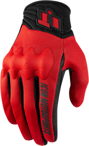 Anthem 2 CE™ Gloves - Red - Small - Lutzka's Garage