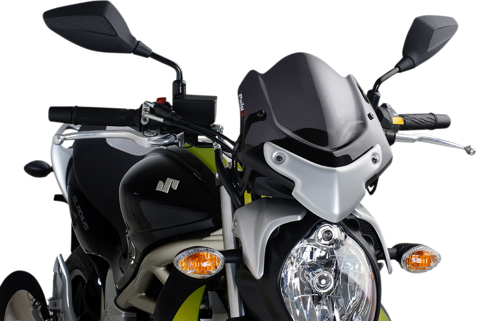 New Generation Windscreen - 11-3/4" - Dark Smoke - SFV650 - Lutzka's Garage