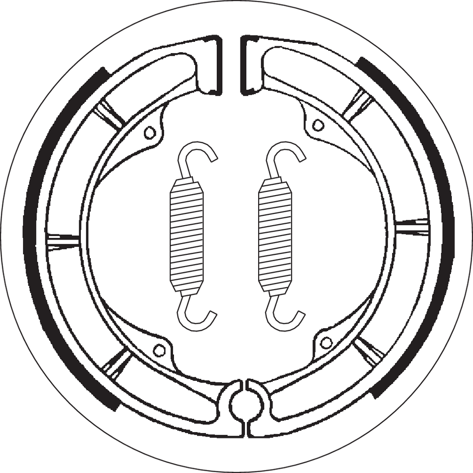 Brake Shoes - Suzuki
