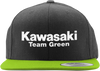 Kawasaki Team Green 2 Hat - Black/Green - Lutzka's Garage