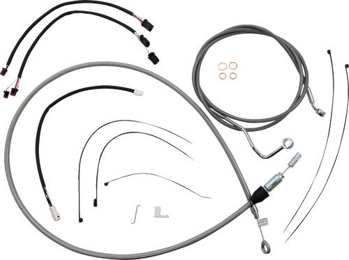 Control Cable Kit - XR - Stainless Steel/Chrome