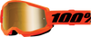 Strata 2 Junior Goggle - Neon Orange - Gold Mirror - Lutzka's Garage