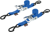 Ratchet Tie-Downs - 1-1/2" x 6-1/2 - Blue - Lutzka's Garage