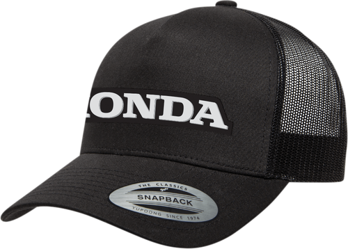 Honda Core Hat - Black - One Size - Lutzka's Garage